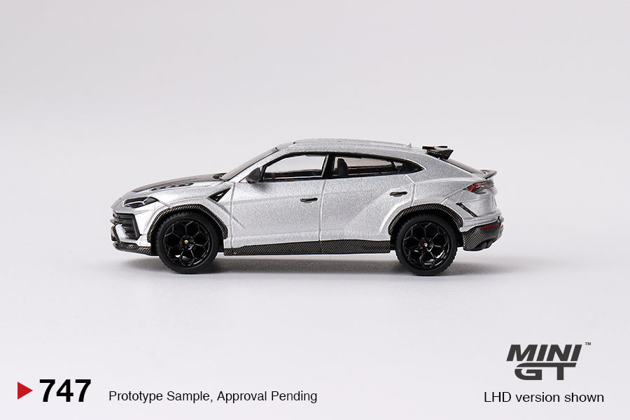 2024 MINI GT #747 Lamborghini Urus Performante Grigio Nimbus – J