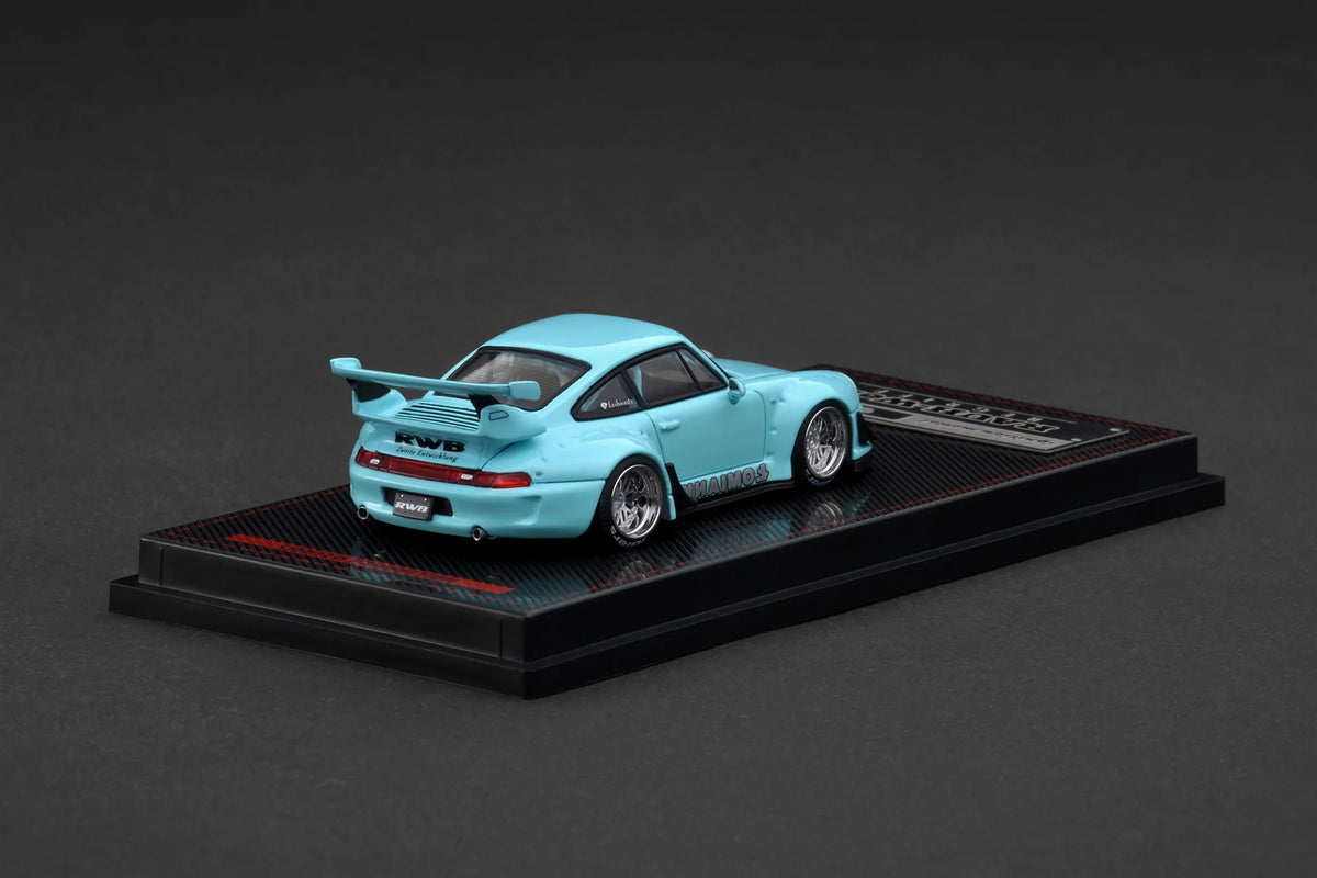 Ignition Model 1/64 IG3872 RWB 993 Blue Green – J Toys Hobby
