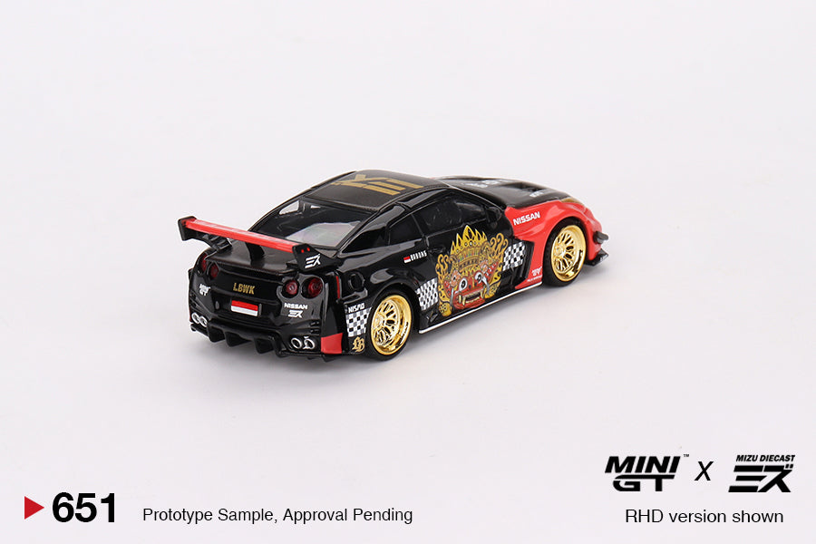 MINI GT x MIZU #651 LB-Silhouette WORKS GT NISSAN 35GT-RR