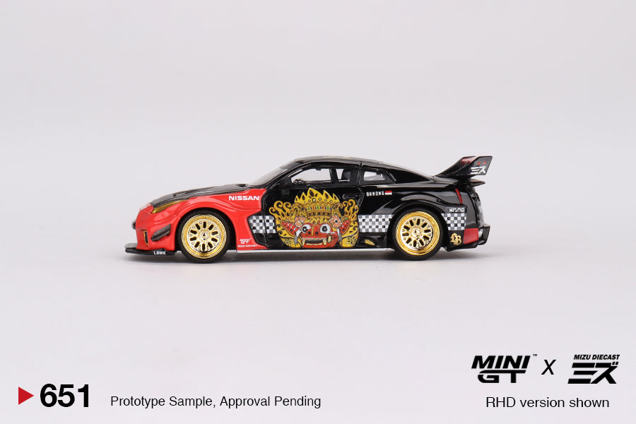 MINI GT x MIZU #651 LB-Silhouette WORKS GT NISSAN 35GT-RR