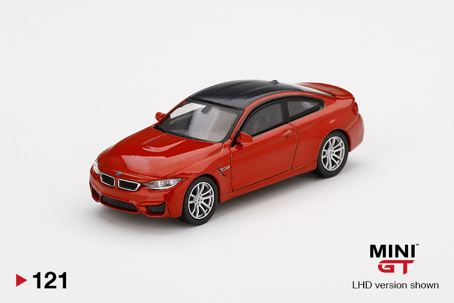 ミニカー MINI GT  M4 Sakhir Orange 121 MINI GT #121 BMW M4 (F82) Sakhir Orange – J Toys Hobby