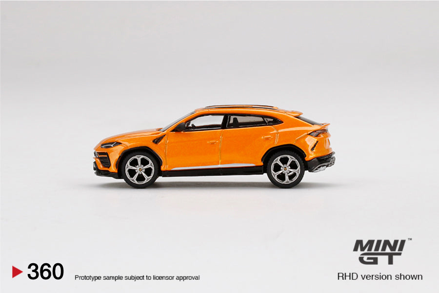 ミニカー MINI GT Lamborghini Urus Arancio Boreali Mini GT 1:64 Lamborghini Urus Arancio Borealis Limited