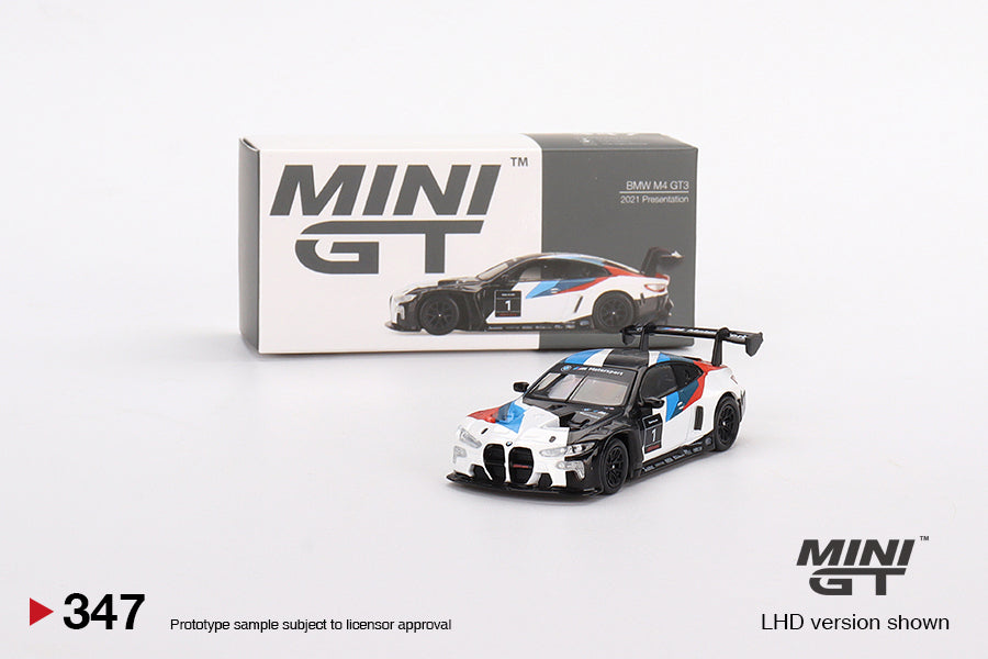 紗*年様 MINI GT  M4 GT3 2021 Presentatio MINI GT #347 BMW M4 GT3 2021 Presentation – J Toys Hobby