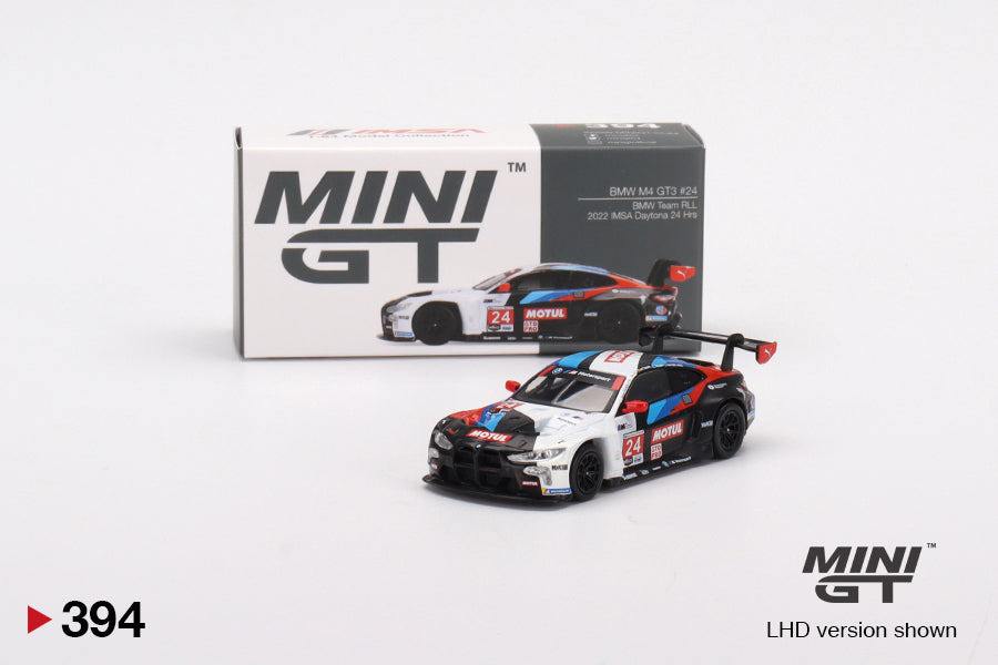 MINI GT #394 BMW M4 GT3 #24 2022 IMSA Daytona 24 Hrs – J Toys Hobby