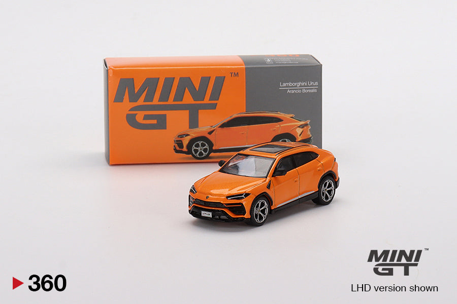 ミニカー MINI GT Lamborghini Urus Arancio Boreali Diecast 164 | Mini GT Lamborghini Urus (Arancio Borealis)