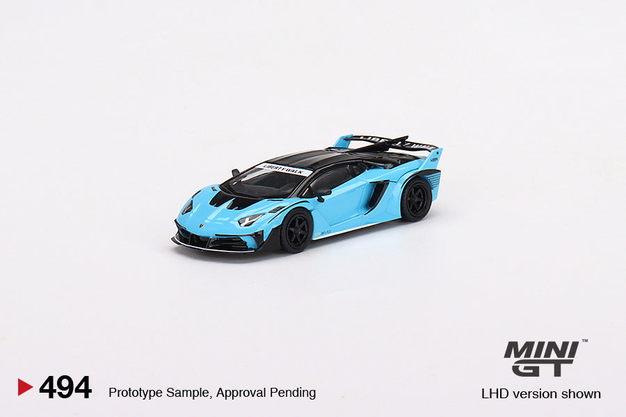 MINI GT #494 Lamborghini LB-Silhouette WORKS Aventador GT EVO – J