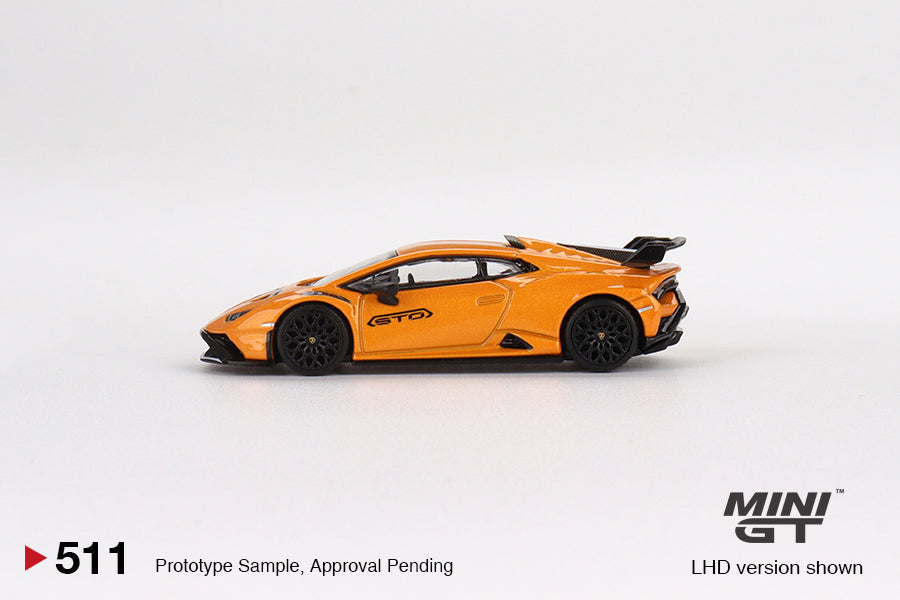 MINI GT #511 Lamborghini Huracán STO Arancio Borealis – J Toys Hobby