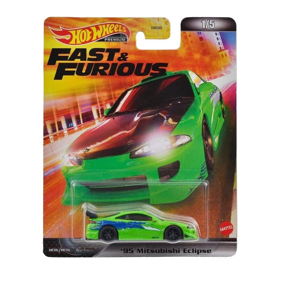 HotWheels 95 Mitsubishi Eclipse ワイスピ Amazon.com: Hot Wheels-95 Mitsubishi Eclipse - The Fast and