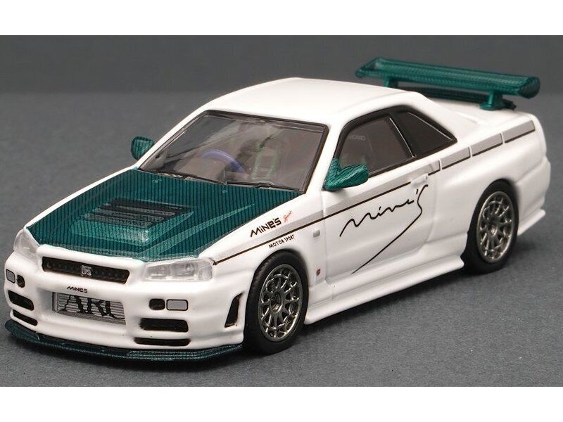 INNO64 1:64 NISSAN SKYLINE GT-R R34 NISMO R-Tune Green