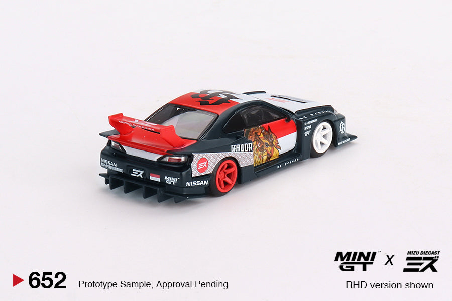 MINI GT x MIZU #652 LB-Super Silhouette Nissan SILVIA S15 “GARUDA