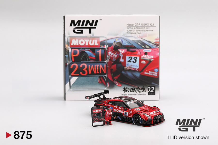 2025 MINI GT #875 Nissan GT-R NISMO #23 MOTUL AUTECH GT-R