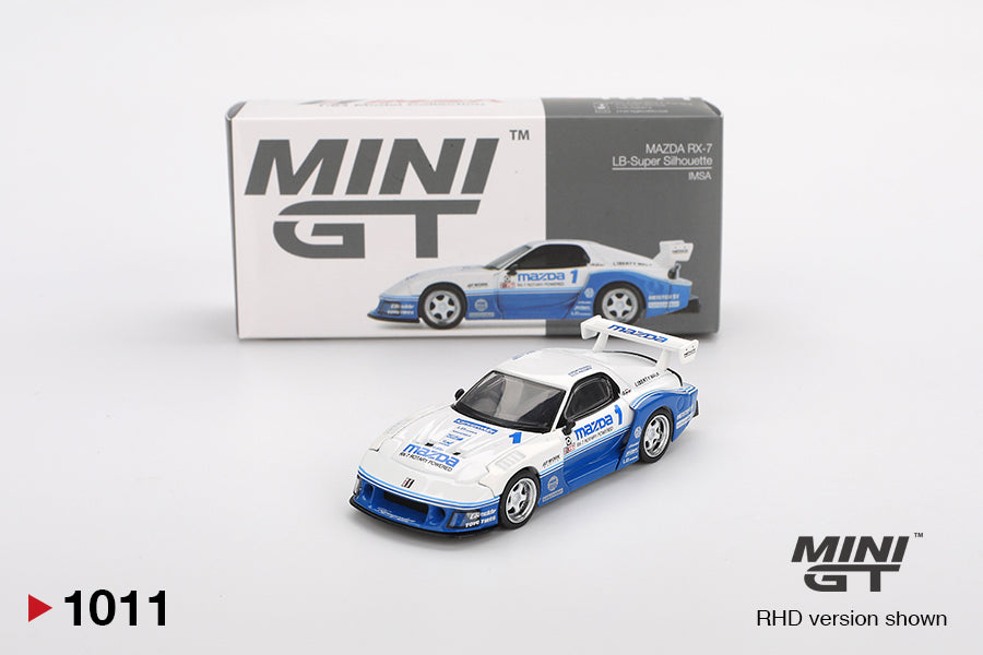 2025 MINI GT #1011 MAZDA RX-7 LB-Super Silhouette IMSA – J Toys Hobby