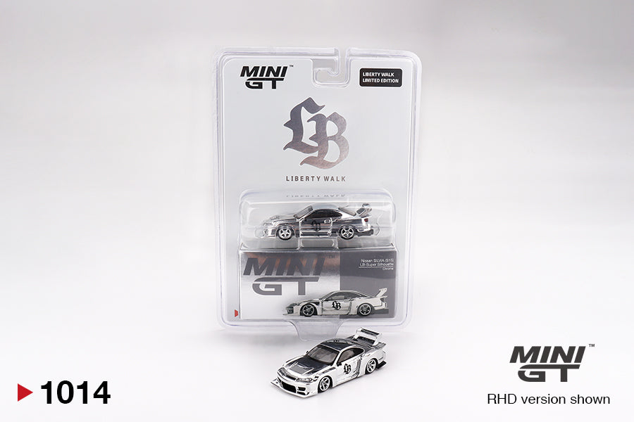 MINI GT #01014 Nissan LB-Super Silhouette S15 SILVIA Chrome BL – J
