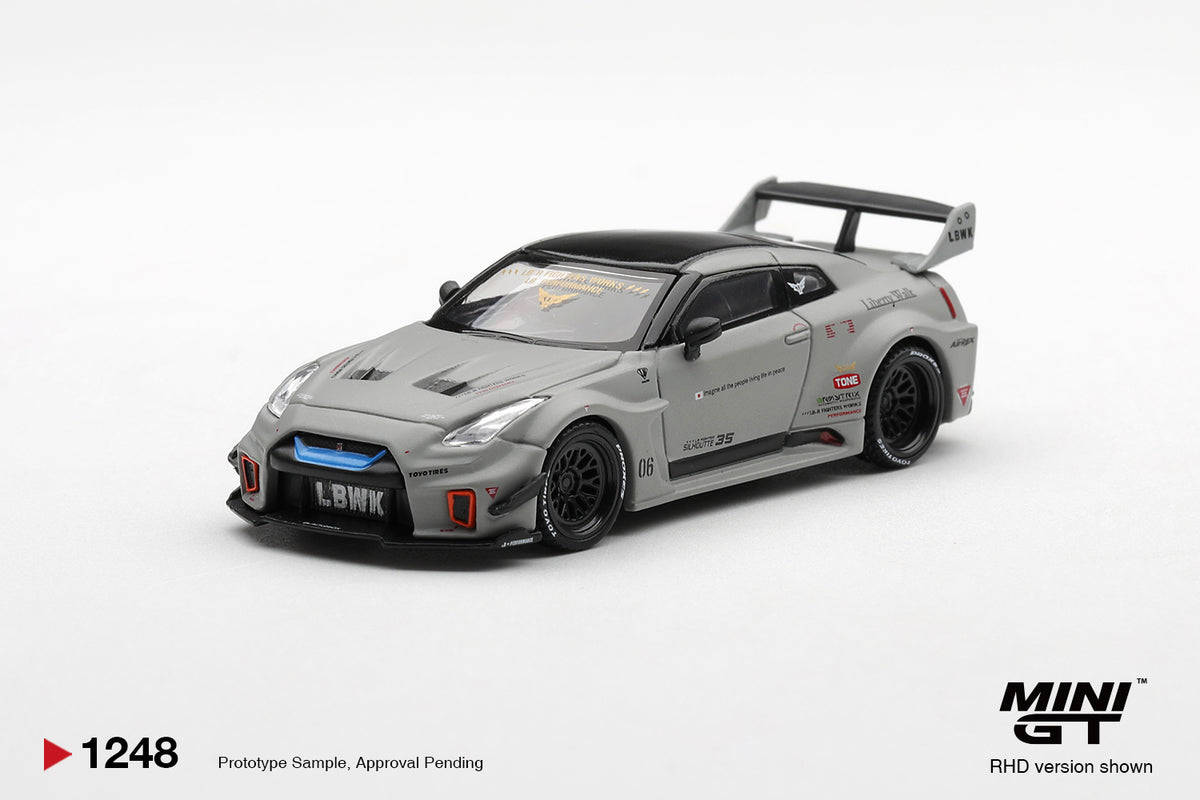 MINI GT #1248 NISSAN LB-Silhouette WORKS GT 35GT-RR Ver.1 Matt
