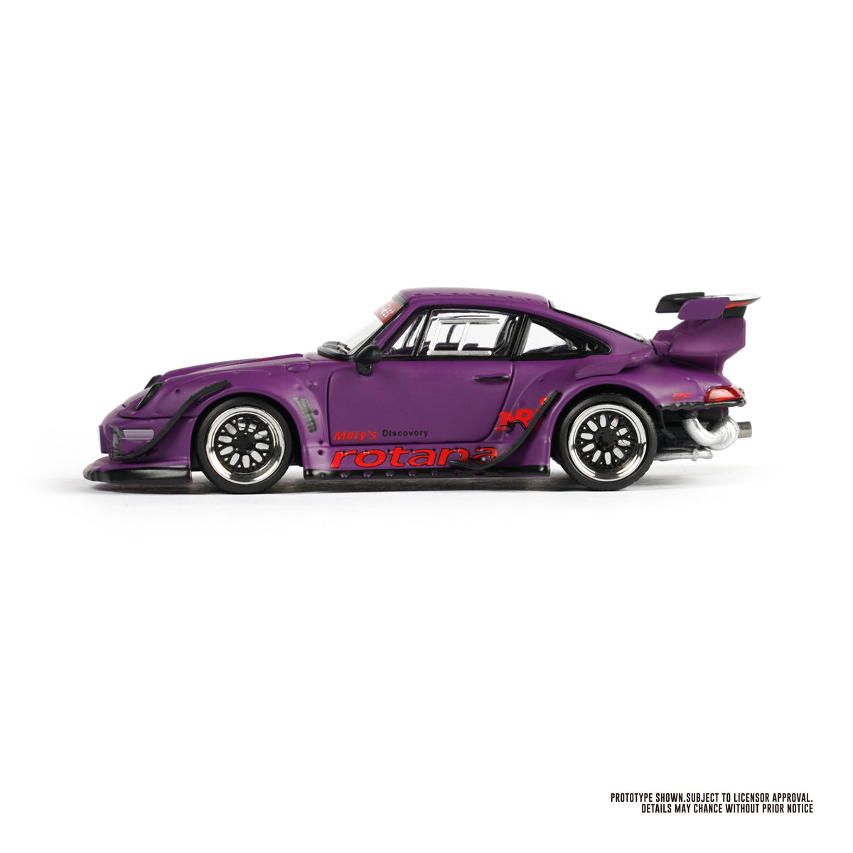 M MODEL 1:64 RWB 993 #18 Rotana Purple – J Toys Hobby
