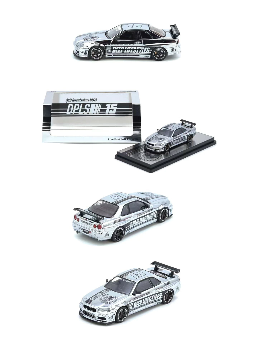 INNO64 Nissan Skyline GT-R R34 R-Tune DPLS 10th Anniversary INNO64 Nissan Skyline GT-R R34 R-Tune DPLS 10th Anniversary