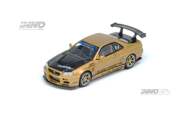 inno64 イノモデル イベント限定品 ゴールド R34 トップシクレット inno64 イノモデル イベント限定品 ゴールド R34 トップシク