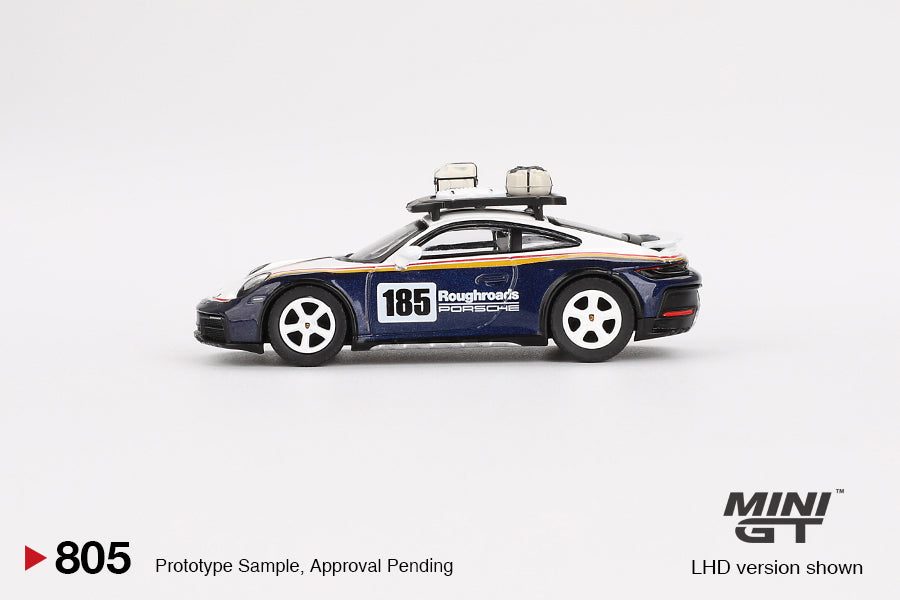 2024 MINI GT #805 Porsche 911 Dakar Rallye Design Package White