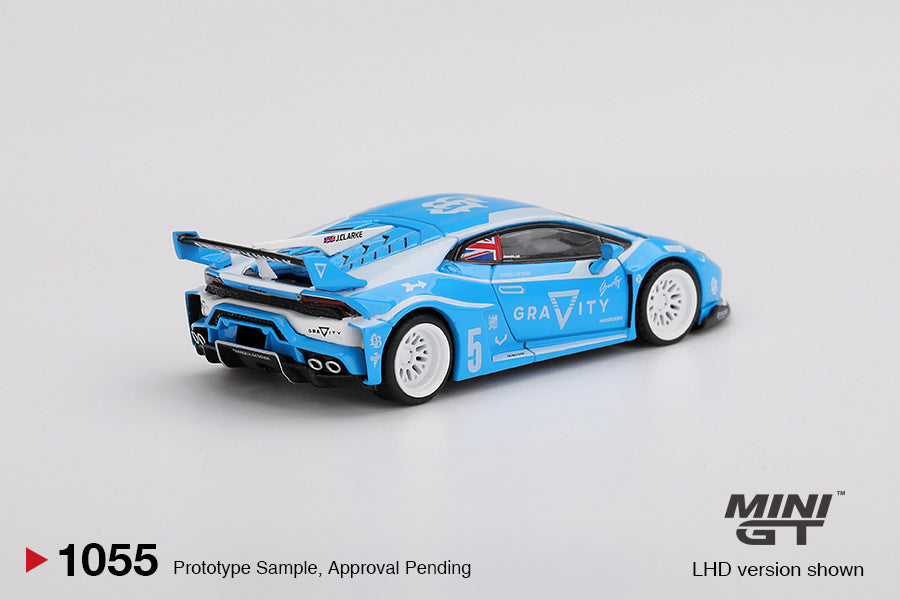 ミニカー MiniGT 1055 Lamborghini Huracan GRAVITY MINI GT No.1055 LB☆WORKS Lamborghini Huracán GT GRAVITY MGT01055