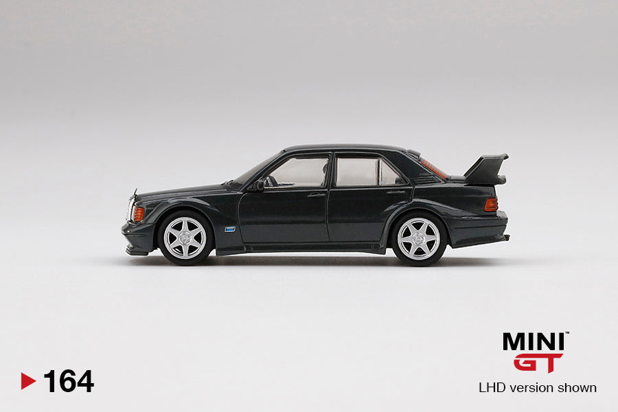 MINI GT #164 Mercedes-Benz 190E 2.5-16 Evolution II Black Pearl Metall