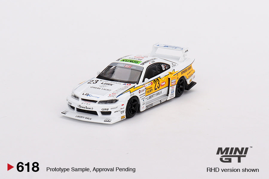 MINI GT #618 Nissan LB-Super Silhouette S15 SILVIA #23 2022