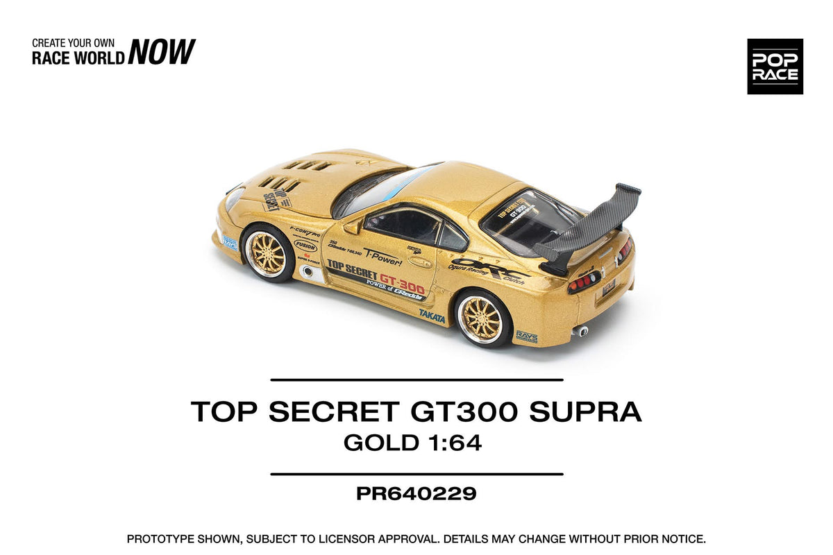 POPRACE 1:64 TOP SECRET GT300 SUPRA – J Toys Hobby