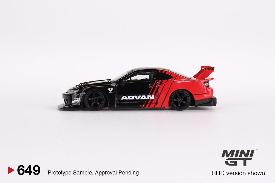Pre-order MINI GT #649 Nissan LB-Super Silhouette S15 SILVIA ADVAN