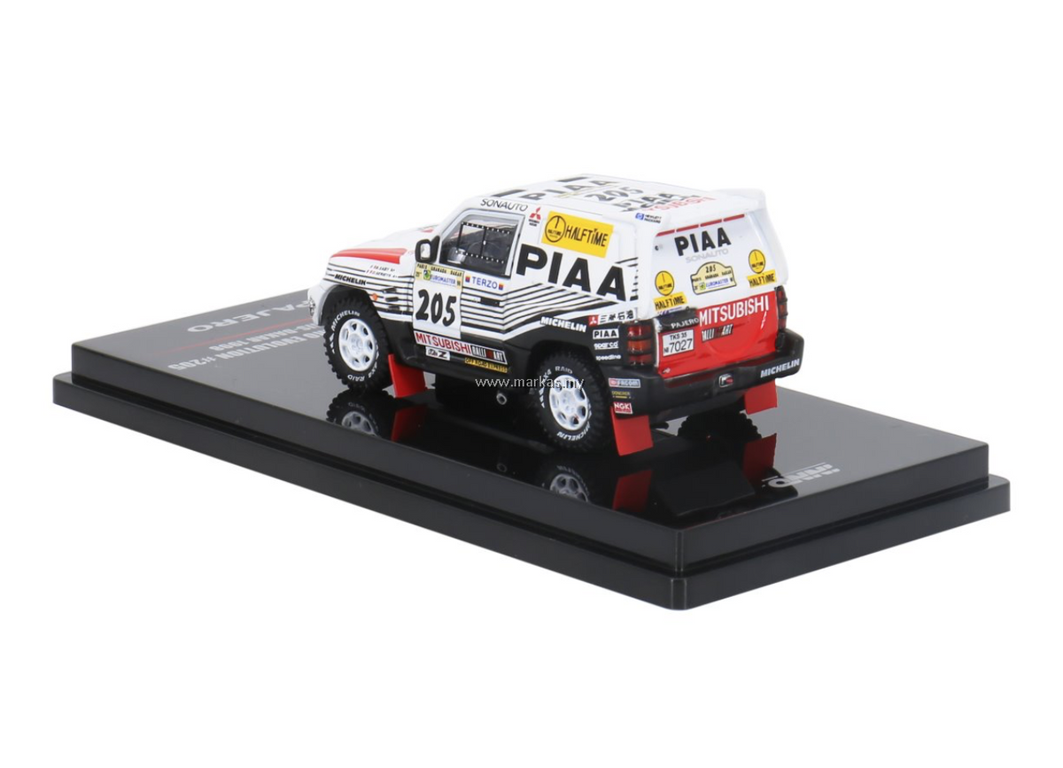 タイヨーラジカン2台セット 【PAJERO EVOLUTION】【大阪市バス】 INNO64 MITSUBISHI PAJERO EVOLUTION #205 PIAA PARIS RALLY – J Toys