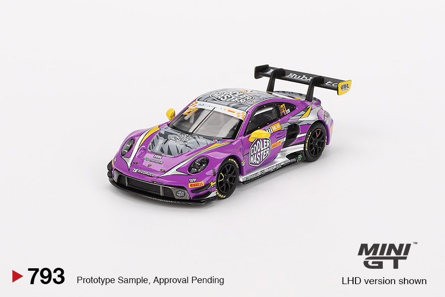 MINI GT #793 Porsche 911 GT3 R #27 HubAuto Racing 2023 FIA