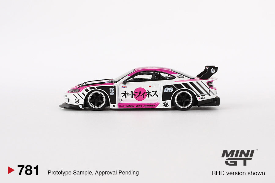 ミニカー NISSAN LB-SUPER SILHOUETTE S15 SILVIA Mini GT Nissan LB-Super Silhouette S15 SILVIA Auto Finesse