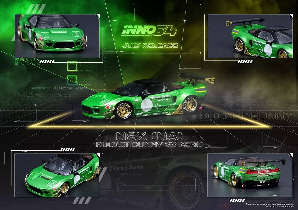 ミニカー INNO64 NSX (NA) ROCKET BUNNY V2 AERO Inno64 new model : NSX (NA) ROCKET BUNNY V2 AERO – LamleyGroup