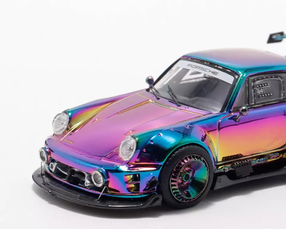 DMC 1:64 PORSCHE 964 RWB 911 Chameleon Chrome – J Toys Hobby