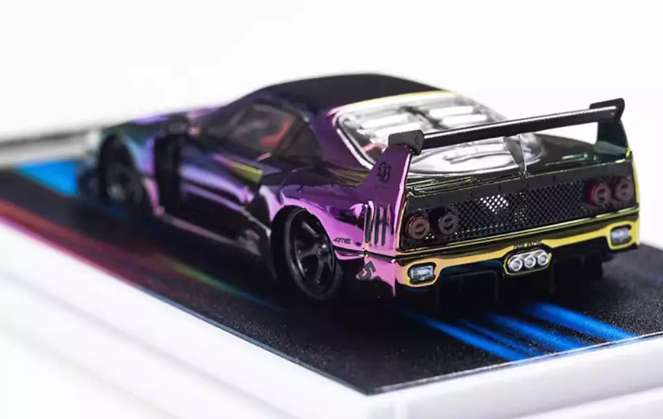 ひ*り様 TOPART 1/64 LBWK chrome red 限定モデル43 TOPART 1:64 LBWK Lamborghini Countach - Chrome Red – Horizon Diecast