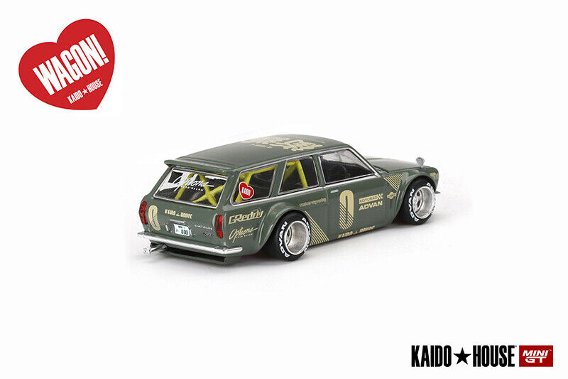 【公式】フジのお歳暮・冬ギフト Kaido 010 RHD Green Wagon 510 KAIDO Datsun GT MINI x House フラダンス