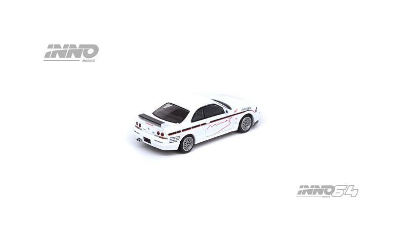 INNO64 1/64 NISSAN SKYLINE GTR N1 R33 Tuned By MINE'S White – J