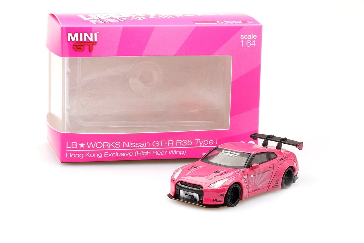 MINI GT #184 LBWK Nissan GT-R R35 Type Baby Blue Macau Exclusive – J Toys  Hobby