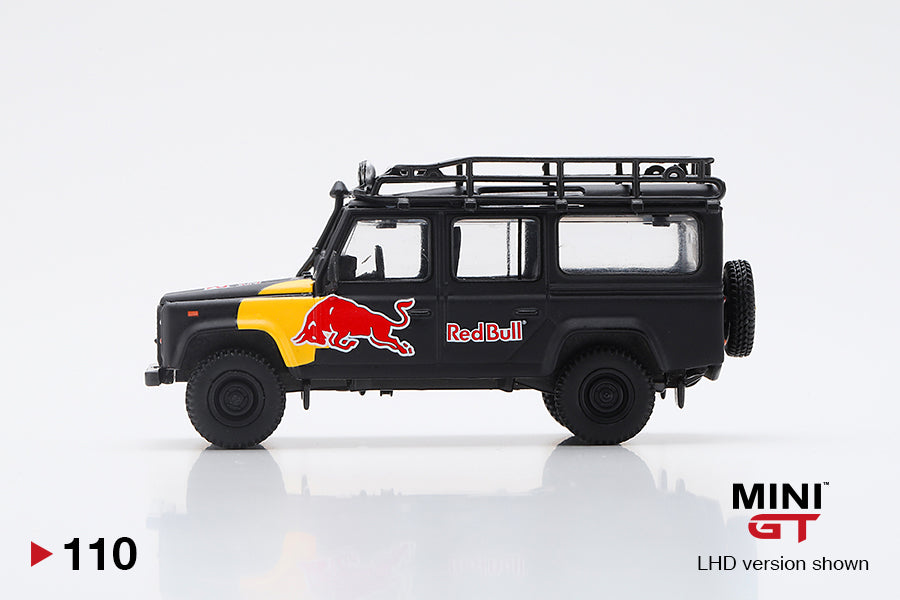 MINI GT #110 Land Rover Defender 110 Red Bull LUKA – J Toys Hobby