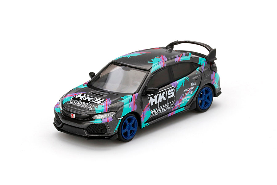 MINI GT 101 Honda Civic Type R FK8 HKS 2018 Time Attack – J