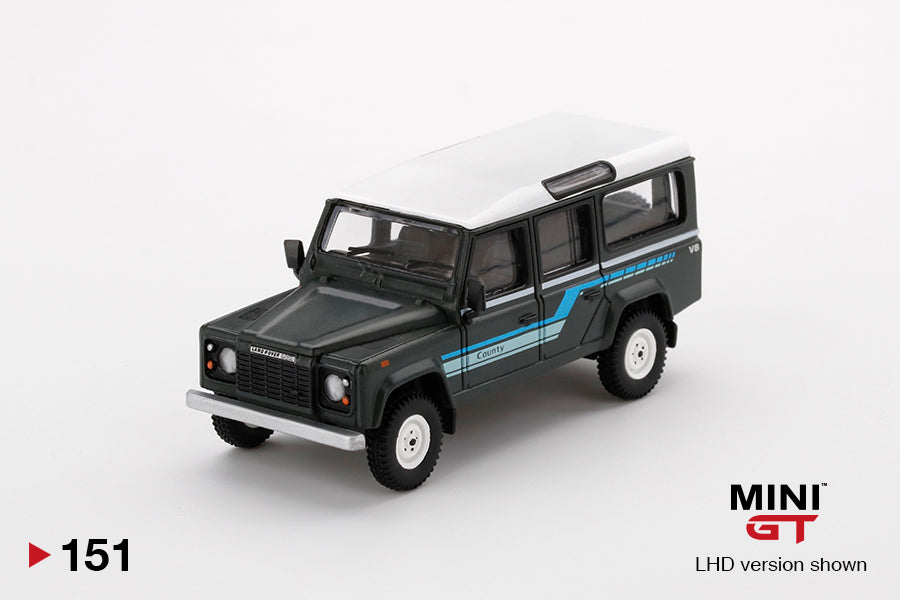 MINI GT #151 Land Rover Defender 110 1985 County Station