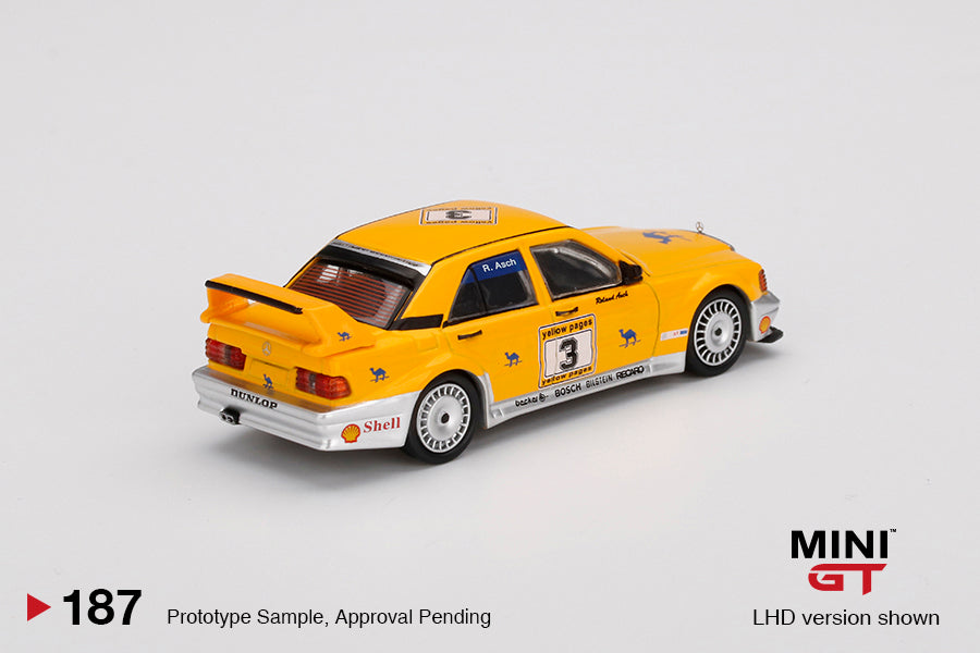 MINI GT #187 Mercedes-Benz 190E 2.5-16 Evolution II #3 CAMEL – J