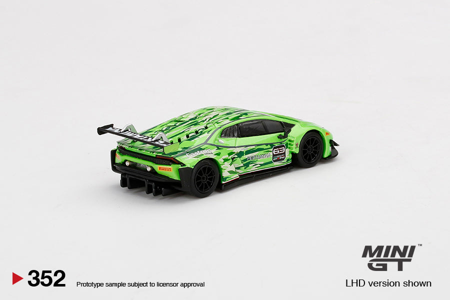 Mini GT #352 Lamborghini Huracán GT3 EVO Presentation – J Toys Hobby