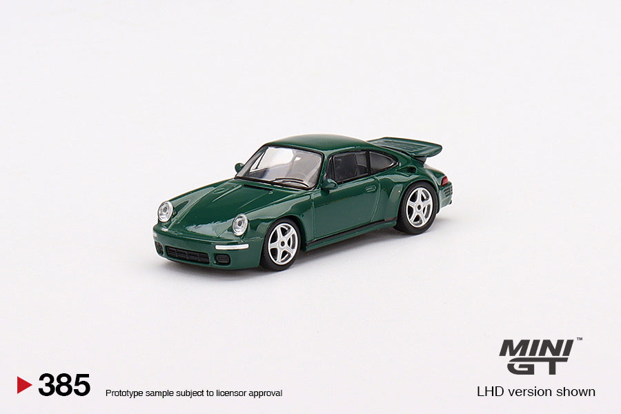 MINI GT #385 RUF CTR Anniversary Irish Green – J Toys Hobby
