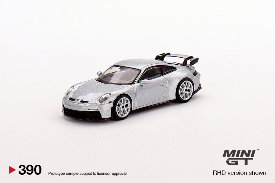 2022 MINI GT #390 Porsche 911 (992) GT3 GT Silver Metallic – J