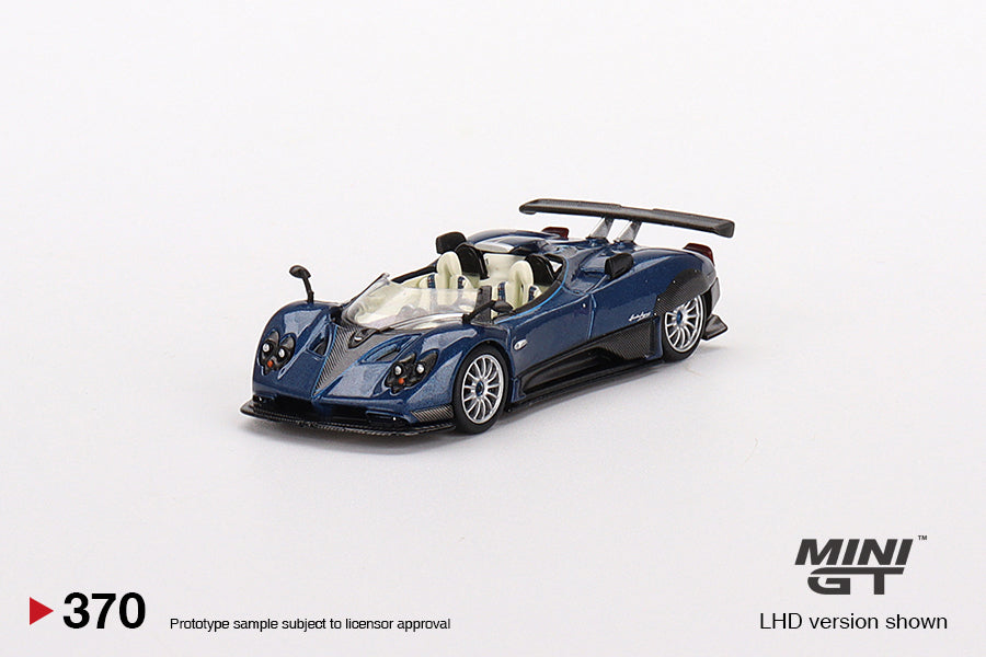 ミニカー MINI GT Pagani Zonda HP Barchetta Blue MINI GT #370 Pagani Zonda HP Barchetta Blue Tricolore – J Toys Hobby
