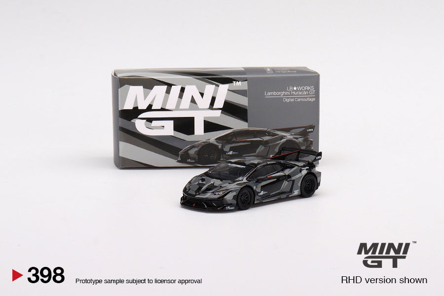 MINI GT #398 LB☆WORKS Lamborghini Huracán GT Digital