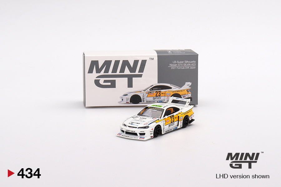 Mini GT #576 LB-Super Silhouette S15 Silvia Formula Drift Japan