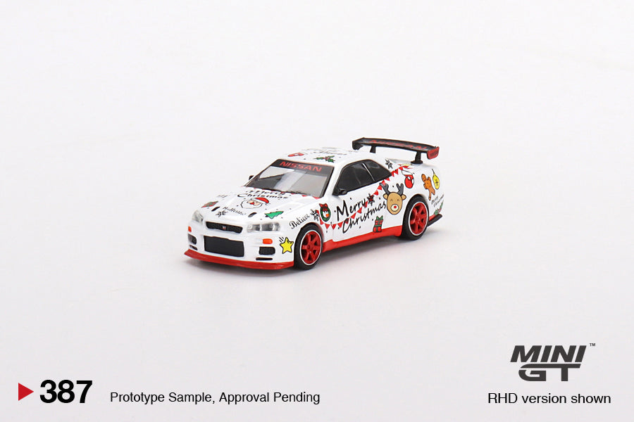 Mini GT #387 Nissan Skyline GT-R R34 Top Secret 2022