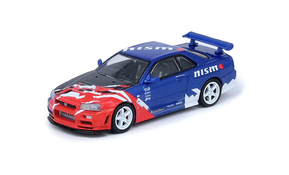 Carrinho De Compras Inno64 Nissan Skyline R34 Racing Gtt Dri