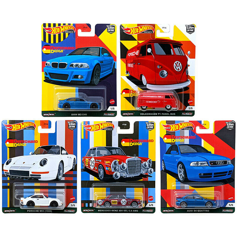 Hot Wheels Premium Car Culture 2021 – Set Hyper Haulers (5 Pezzi) 1:64, Nuovi In Scatola - Foto 3