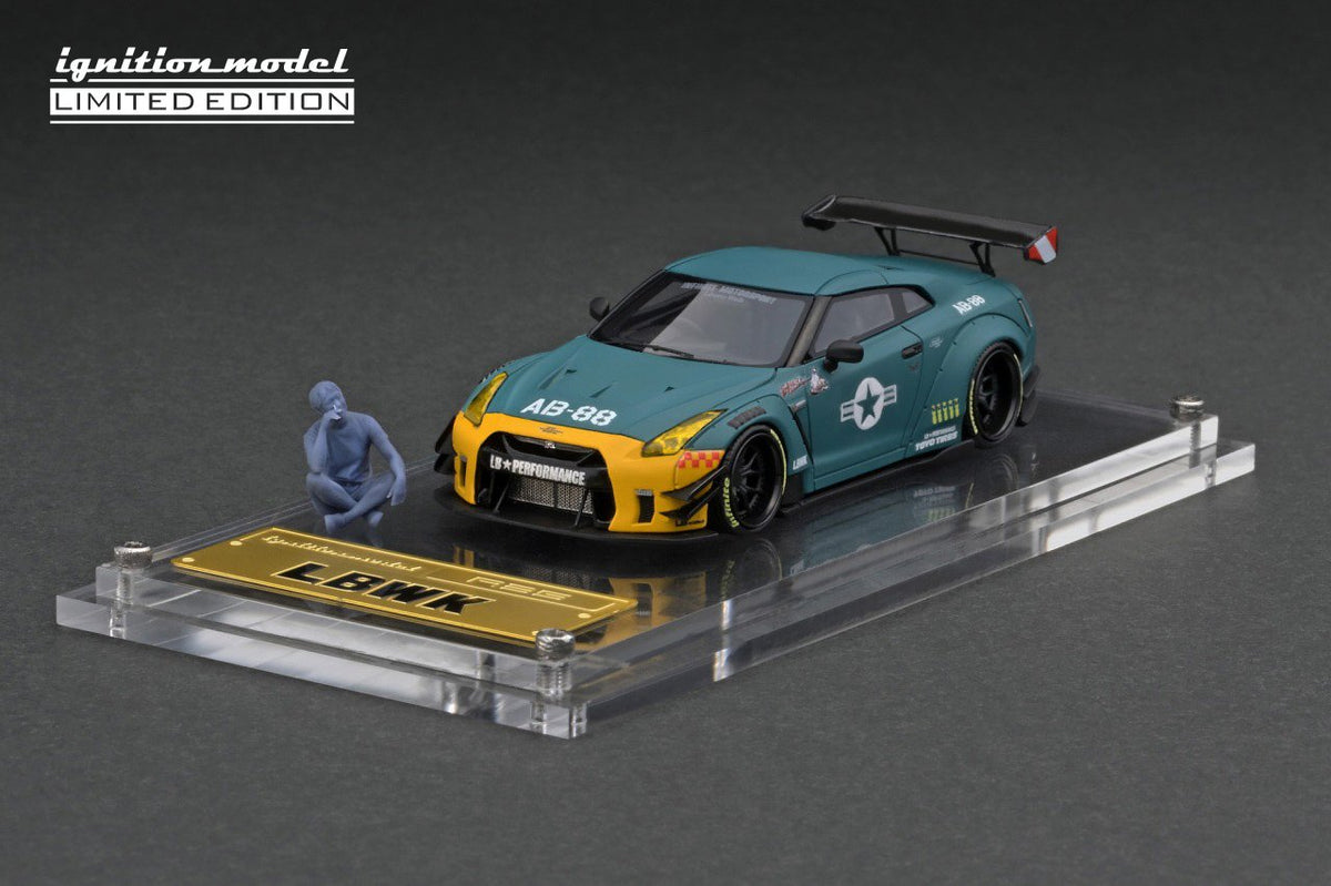 ignition model レビン ダークグリーン ミニカー IG3107 1/64 IG-Model Multi-storey Car Park Plastic Model Kit